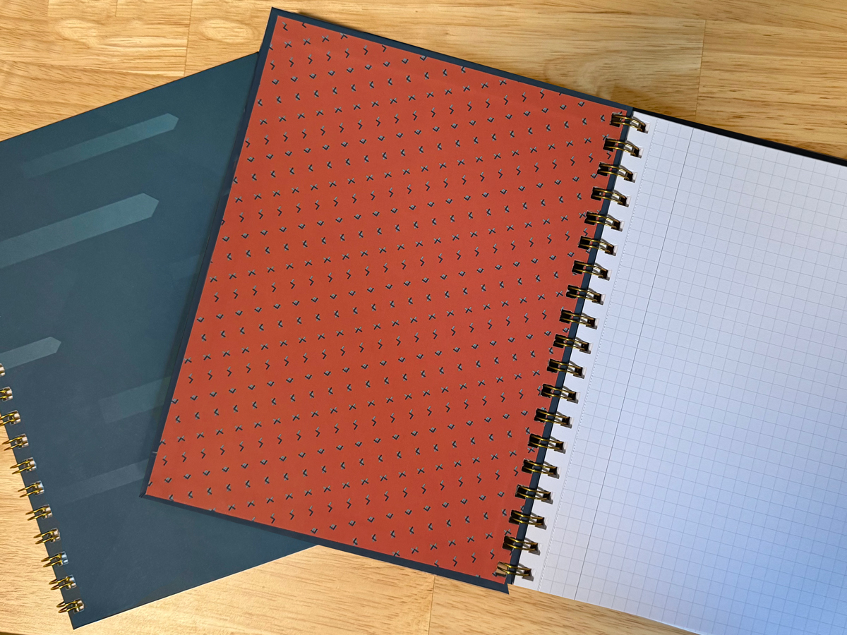 Redox Customer Notebook Interior