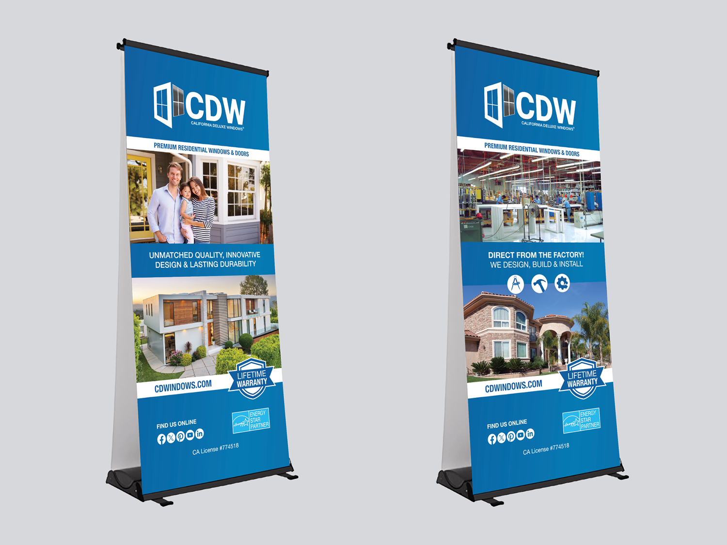 CDW Pull Up Banners
