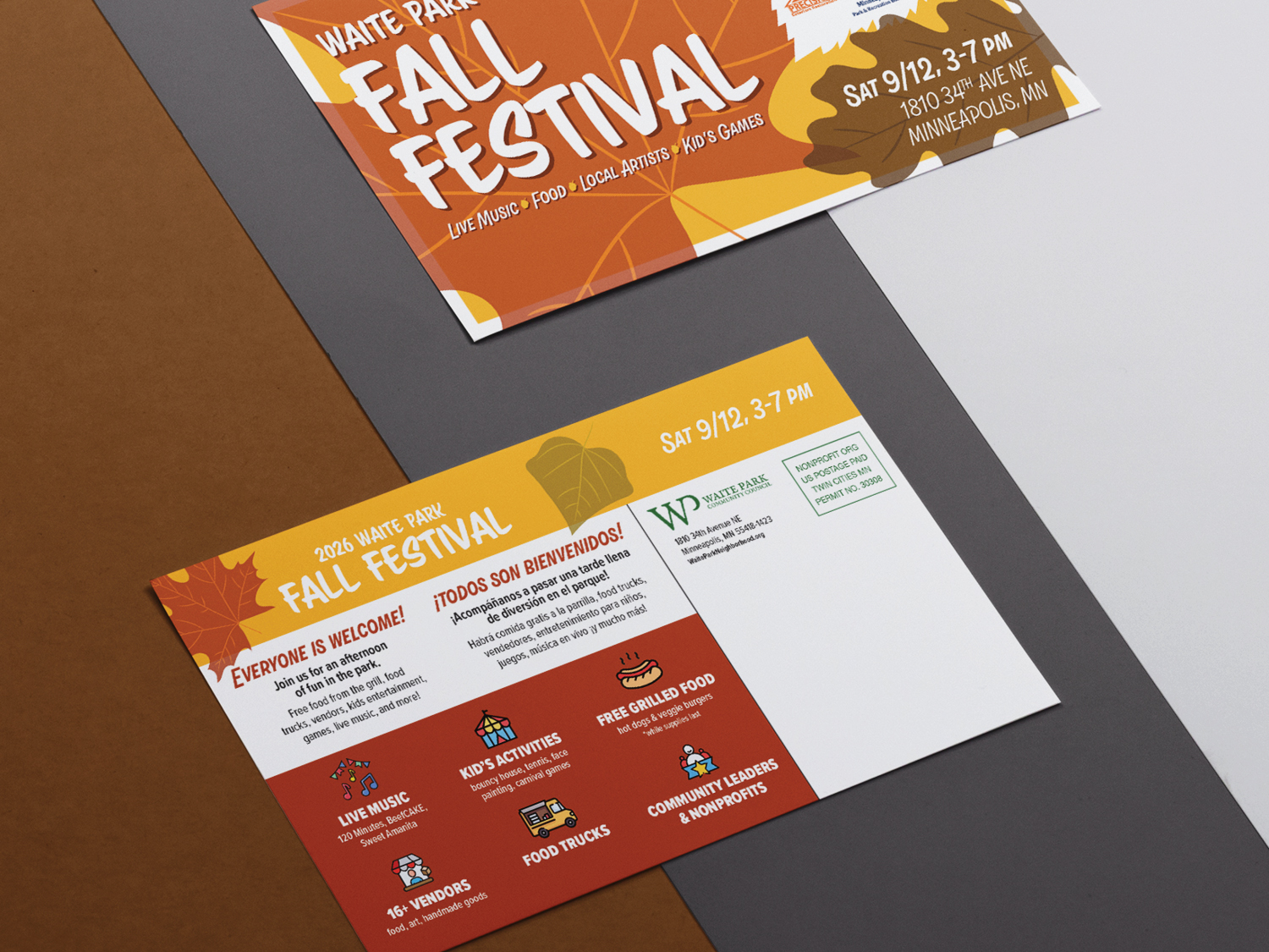 Waite Park Fall Festival Flyer