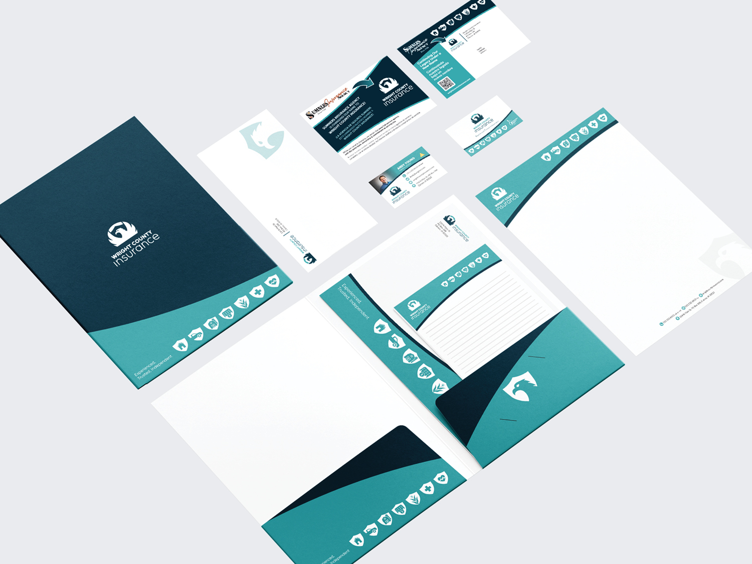 Wright County Insurance Stationary