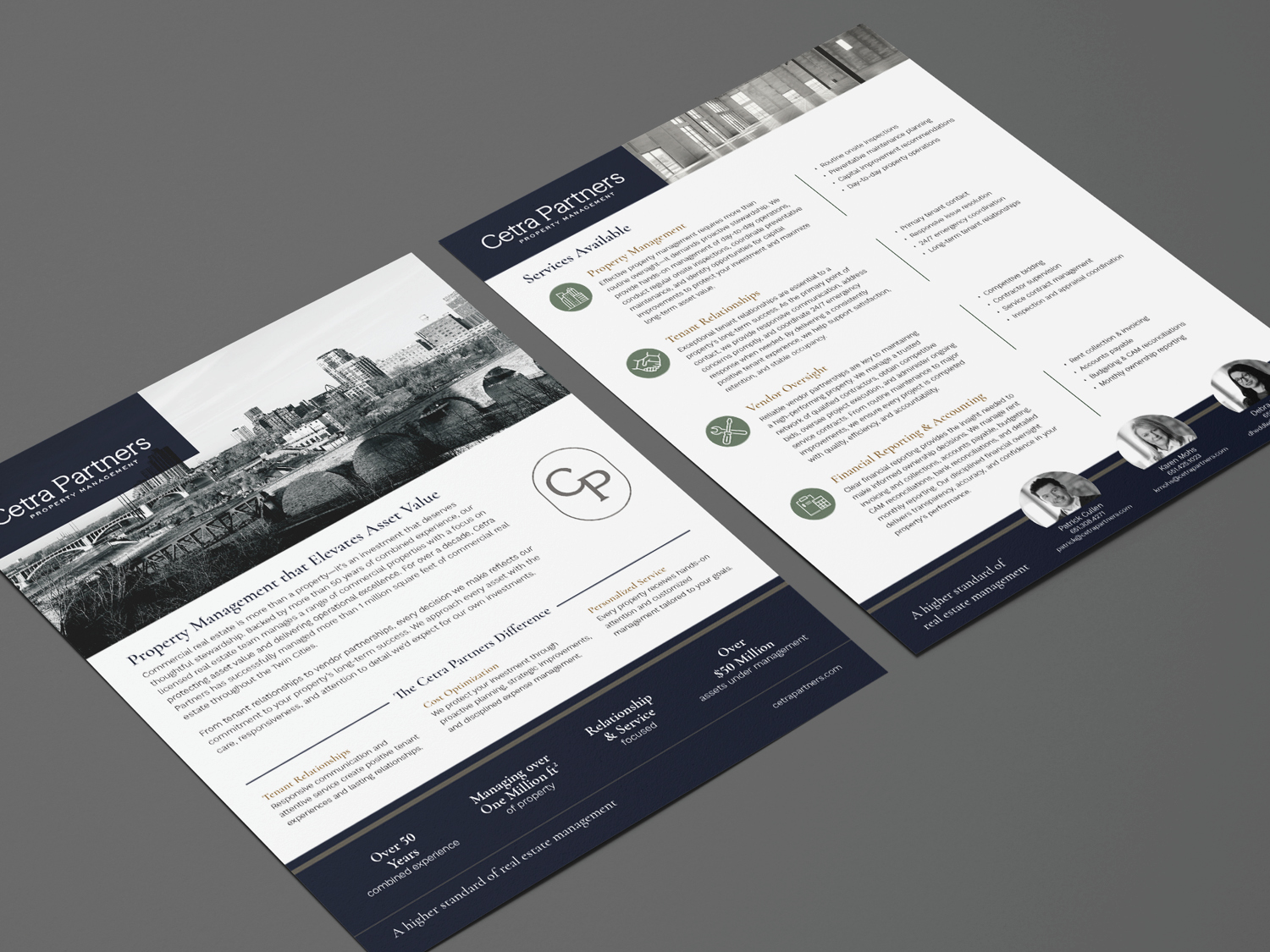 Cetra Partners Property Management Overview Sheet