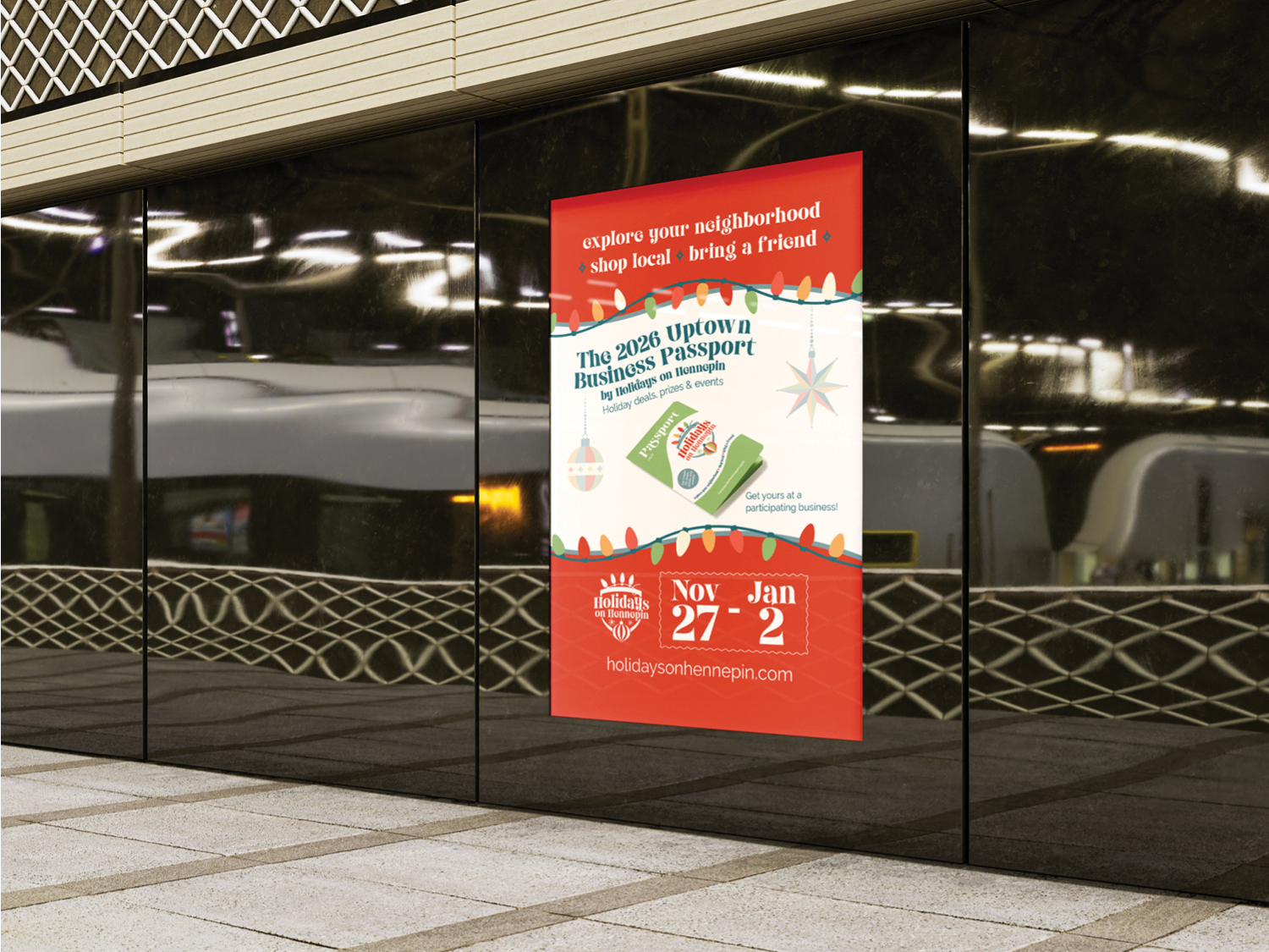 Holidays on Hennepin Poster