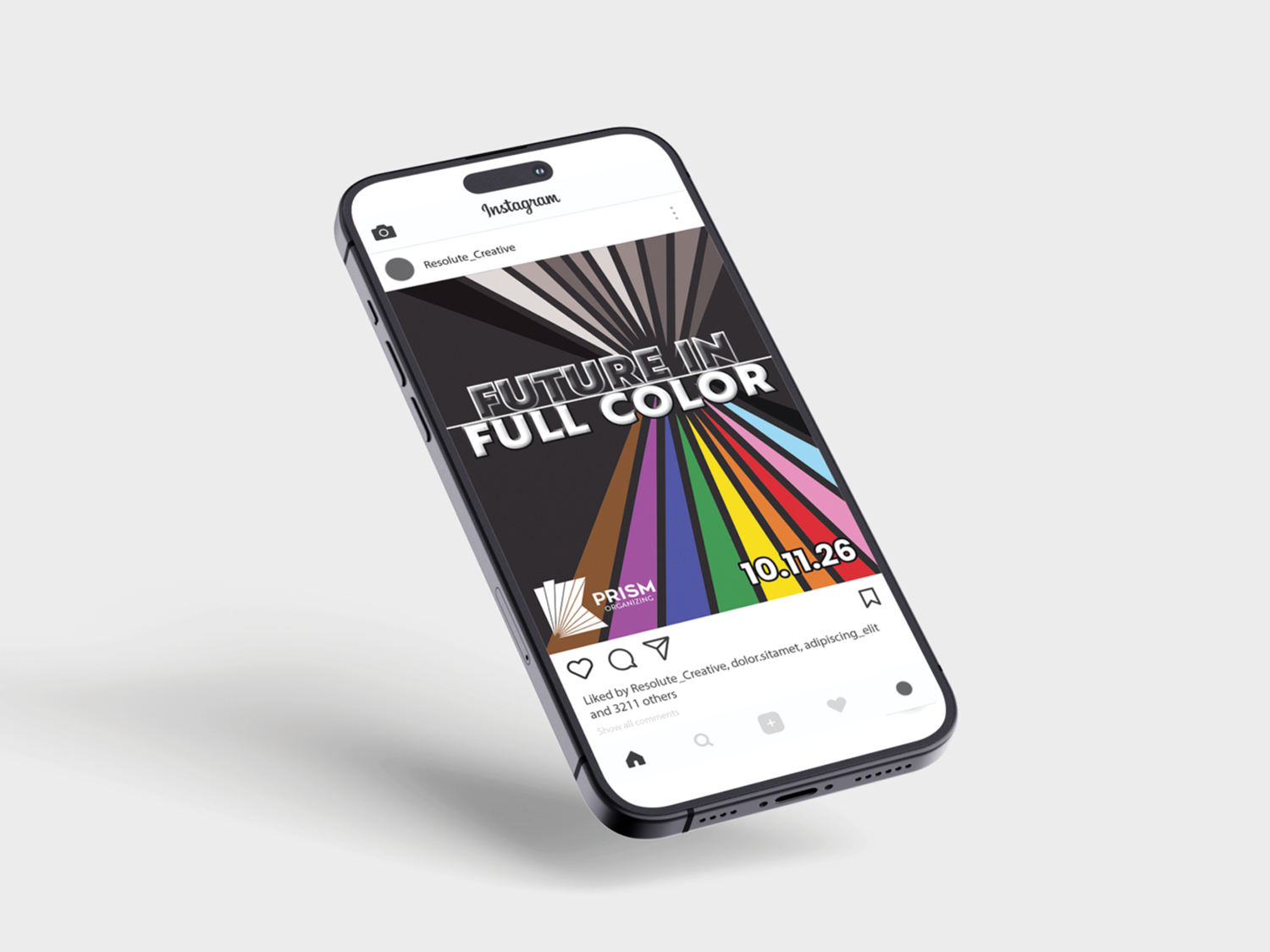 Future in Full Color Social Media Graphic