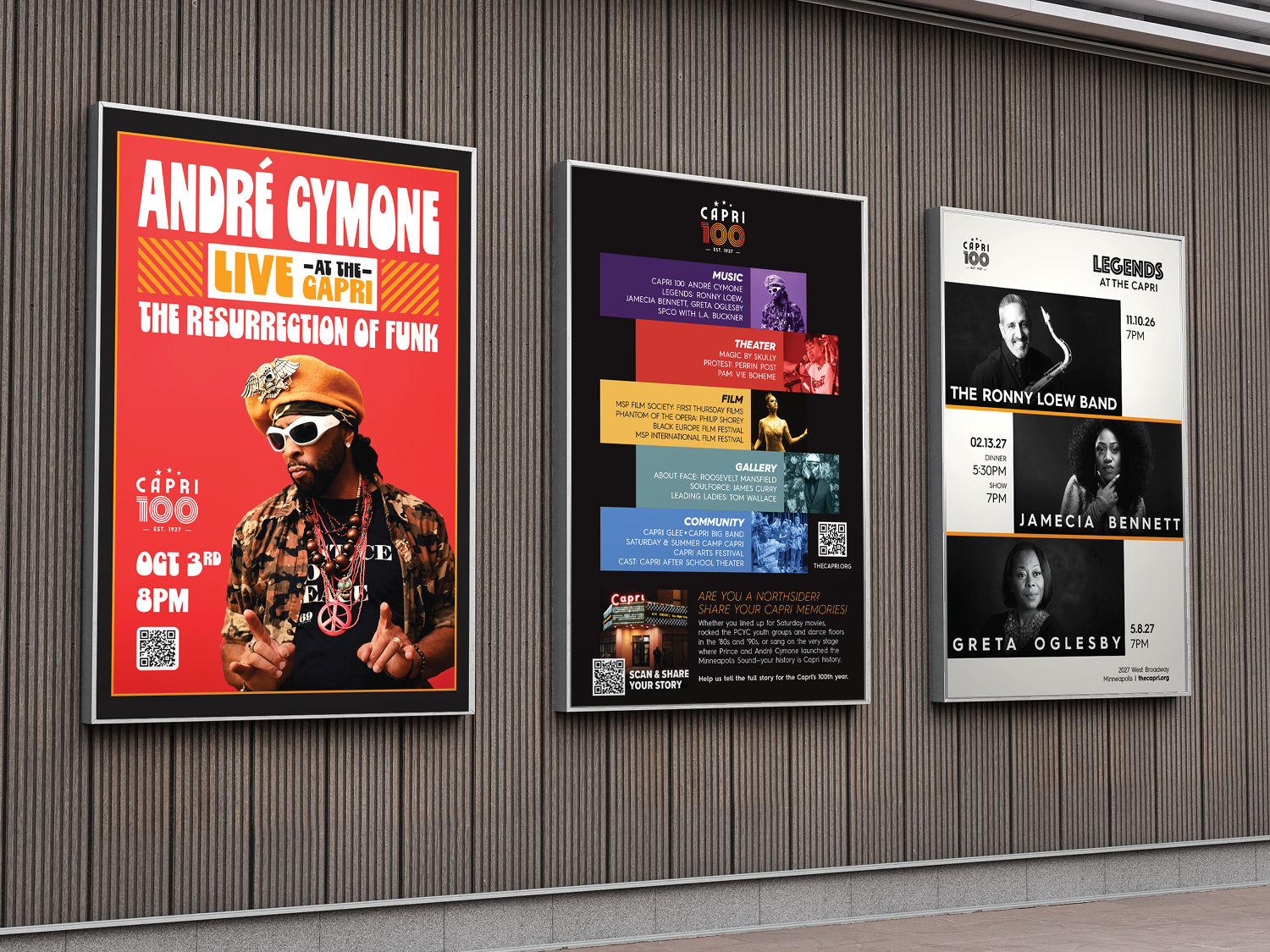 Posters for the Capri